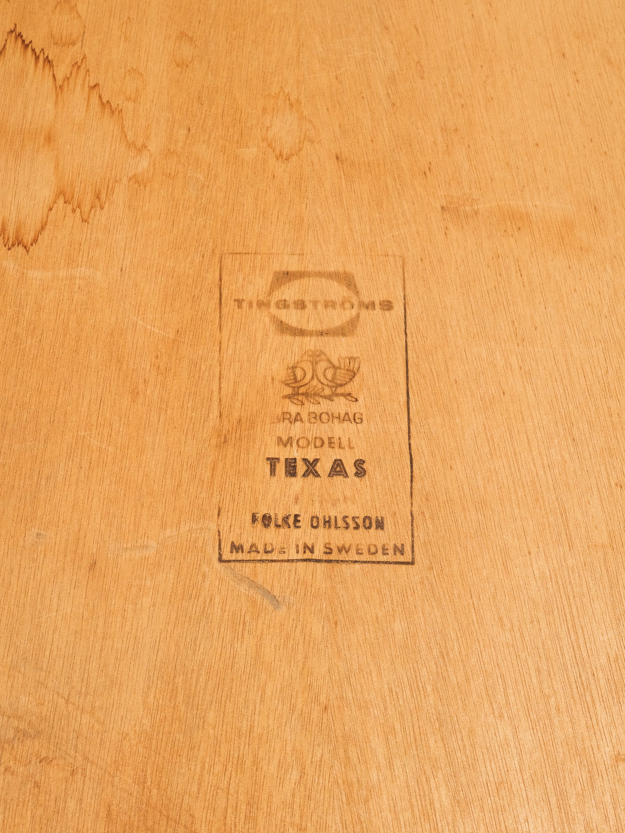 Oak Coffee Table Model &quot;Texas&quot; by Folke Ohlsson, Bra Bohag, Tingströms, 1960s