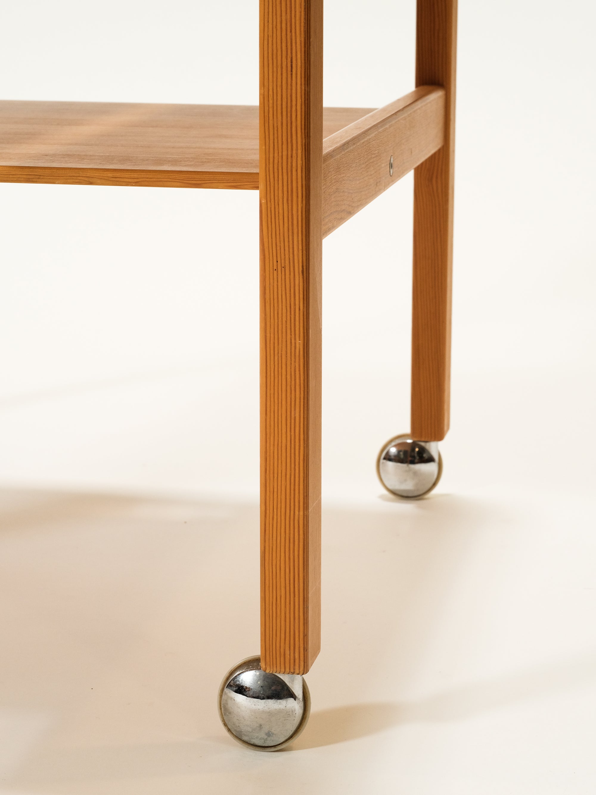 Pine Cart by Yngve Ekström for Swedese, 1970s