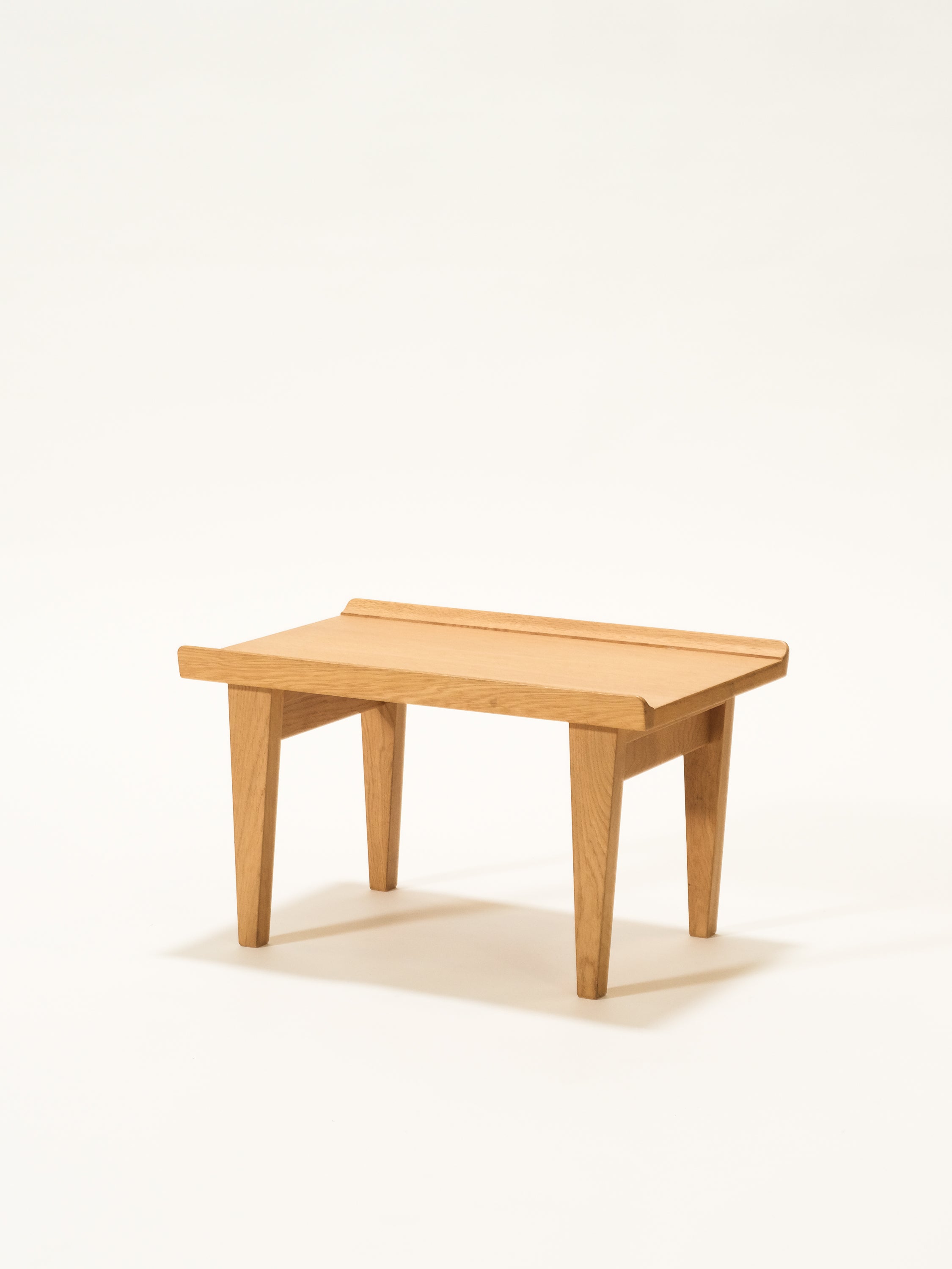 Small Mid-Century Oak Side Table