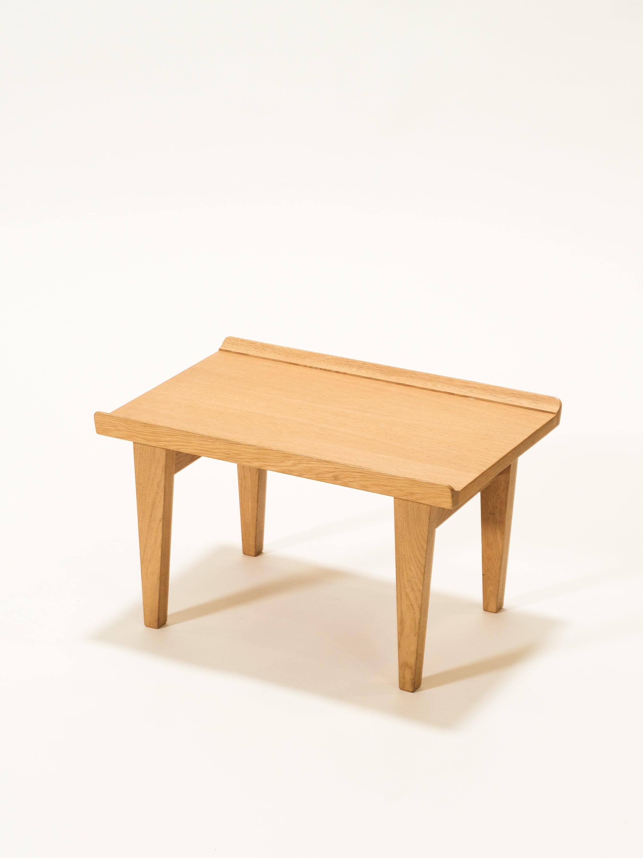 Small Mid-Century Oak Side Table
