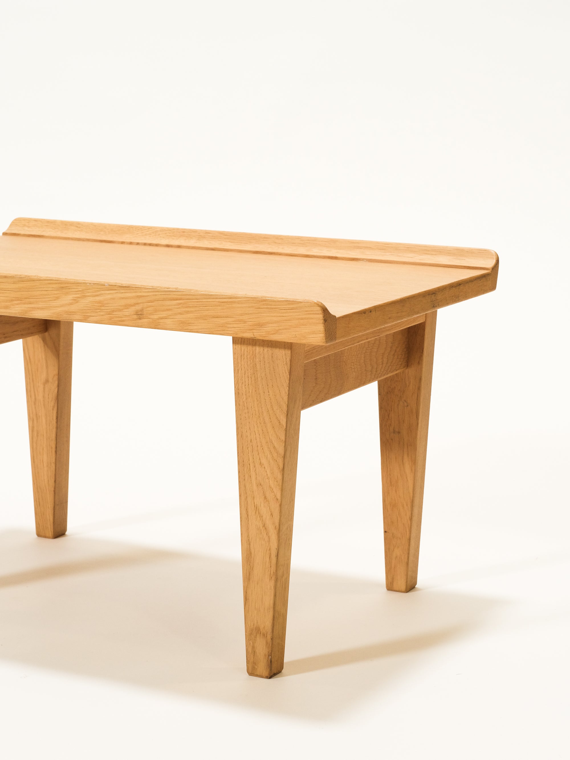 Small Mid-Century Oak Side Table