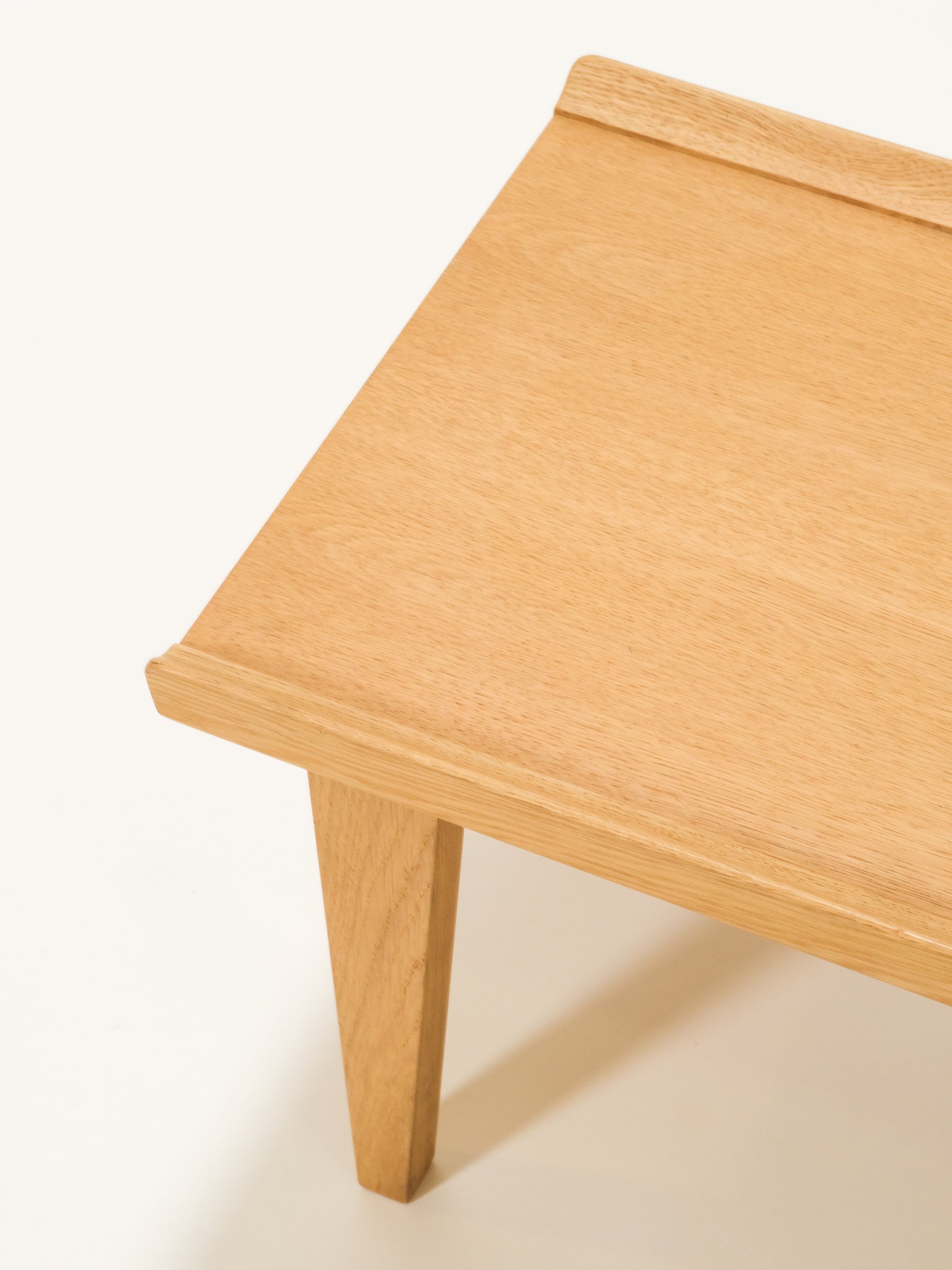 Small Mid-Century Oak Side Table