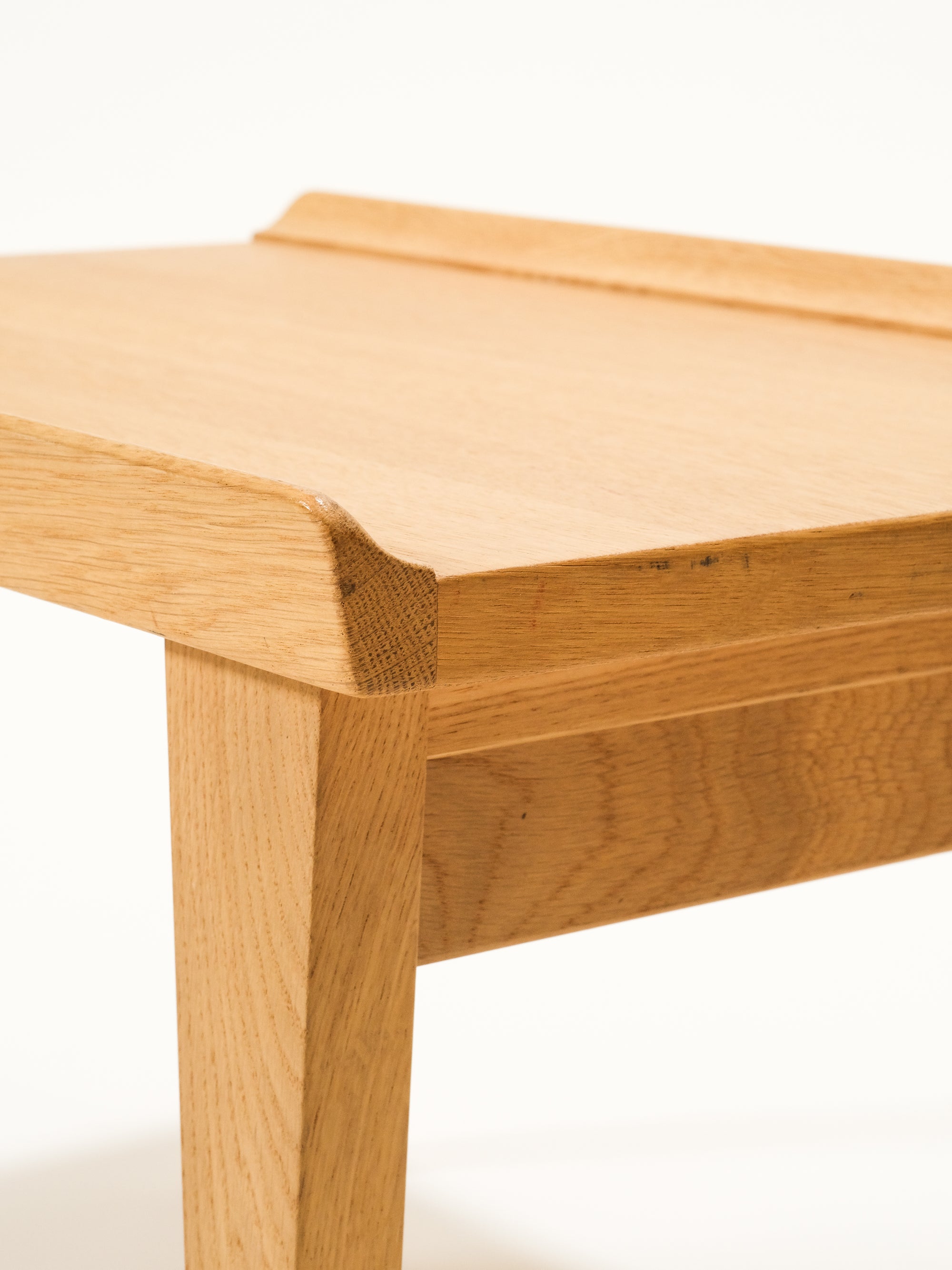 Small Mid-Century Oak Side Table