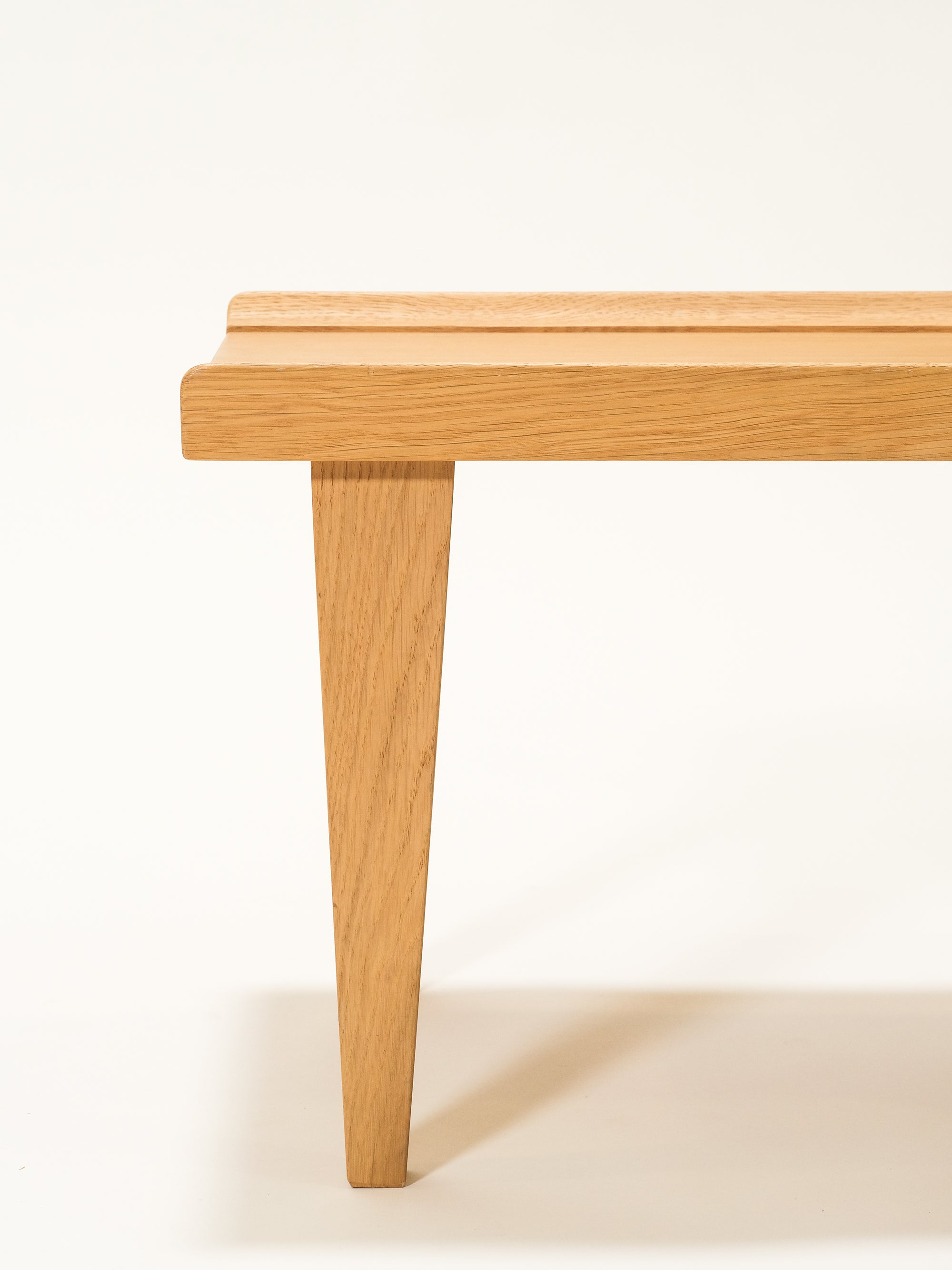 Small Mid-Century Oak Side Table
