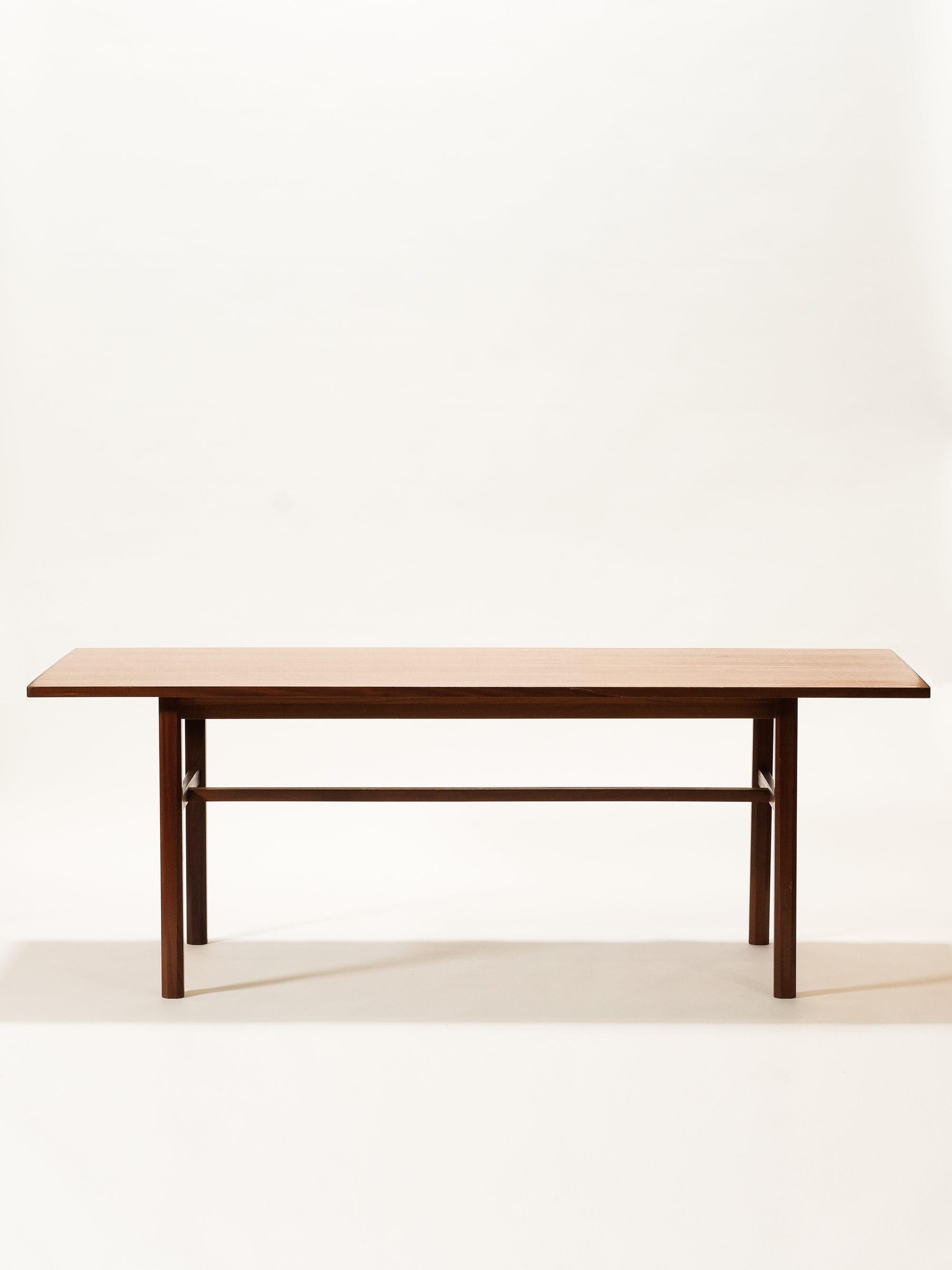 Large Mid-Century Modern Teak Dining Table