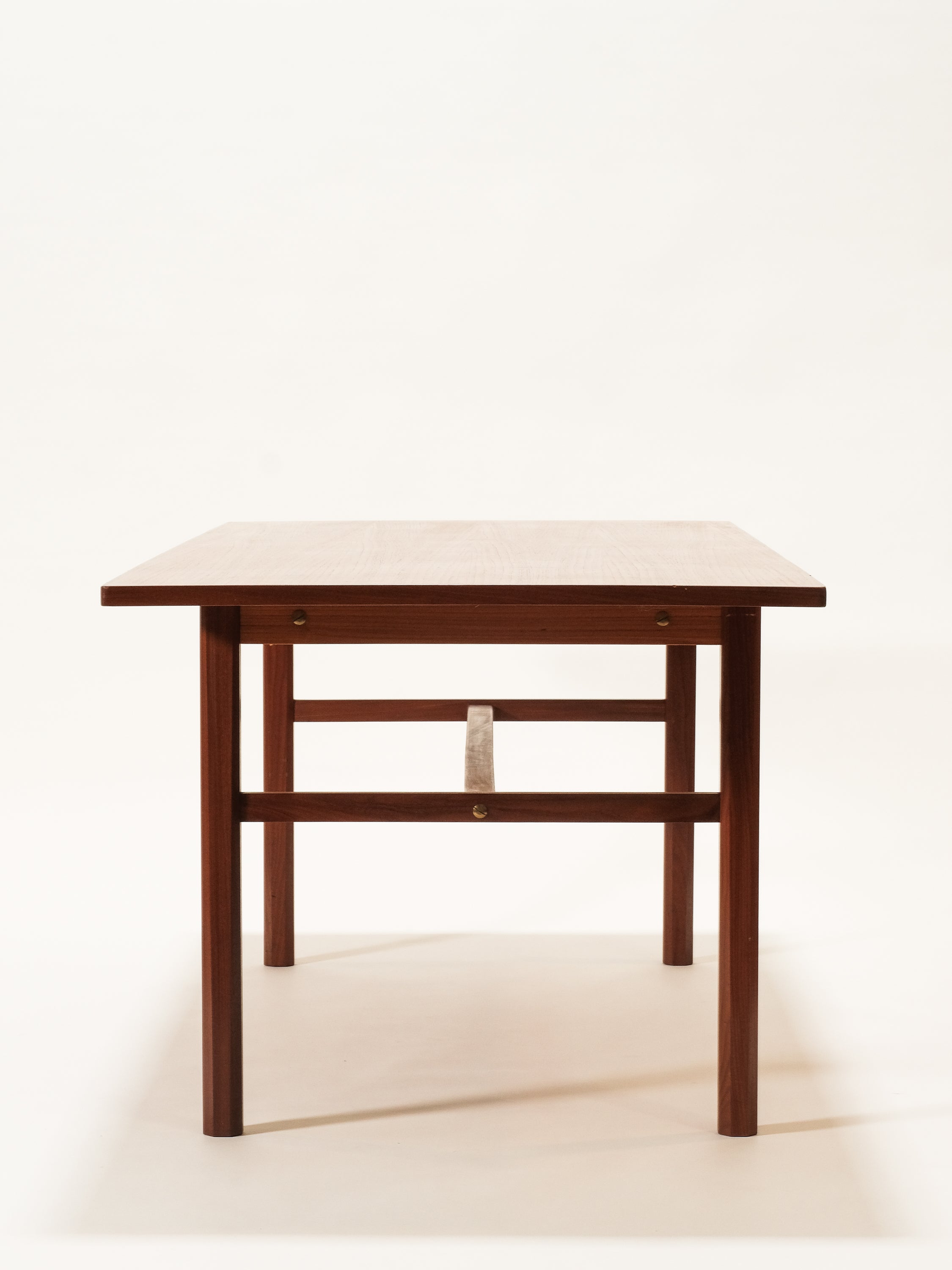 Large Mid-Century Modern Teak Dining Table