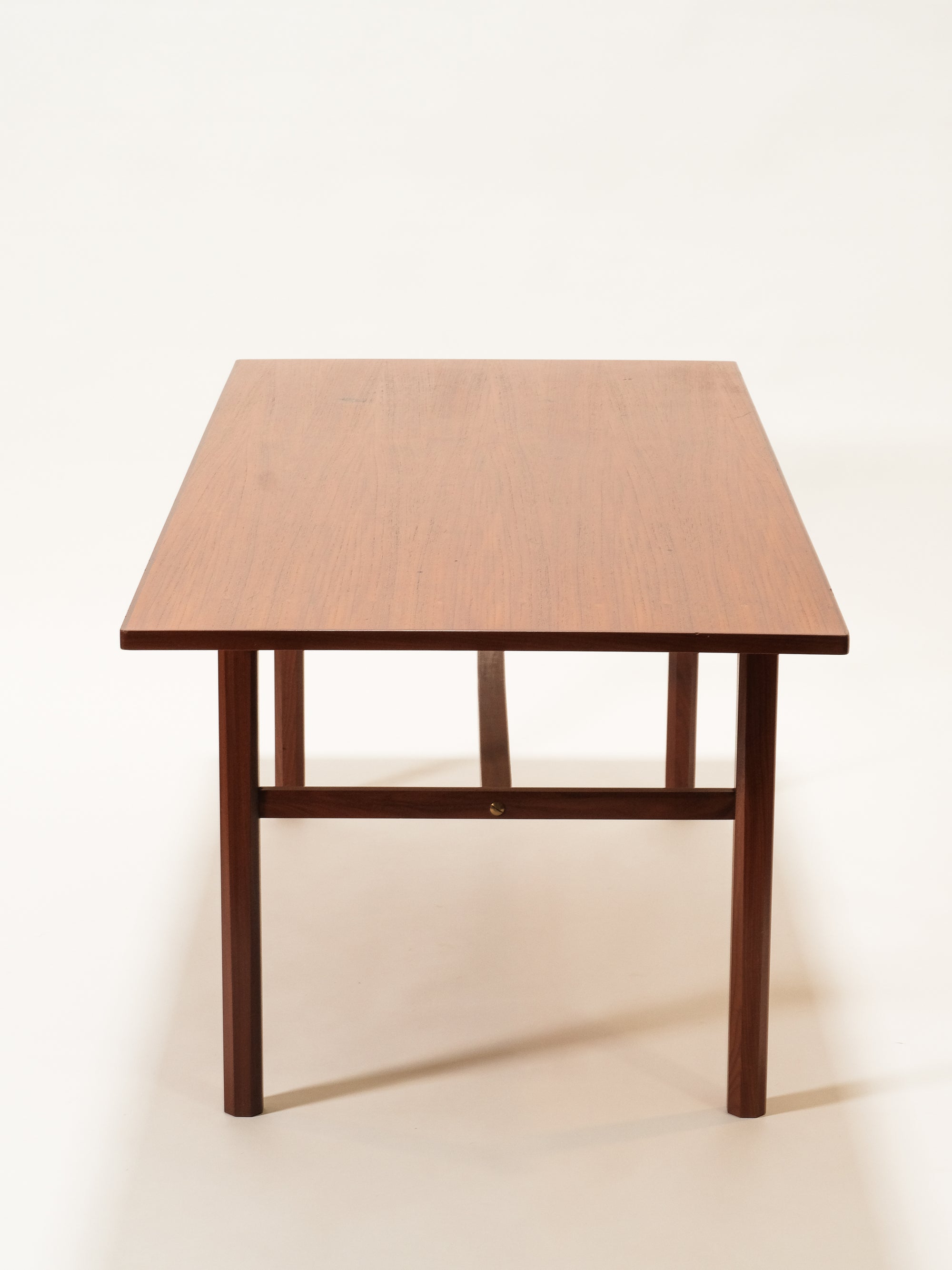 Large Mid-Century Modern Teak Dining Table