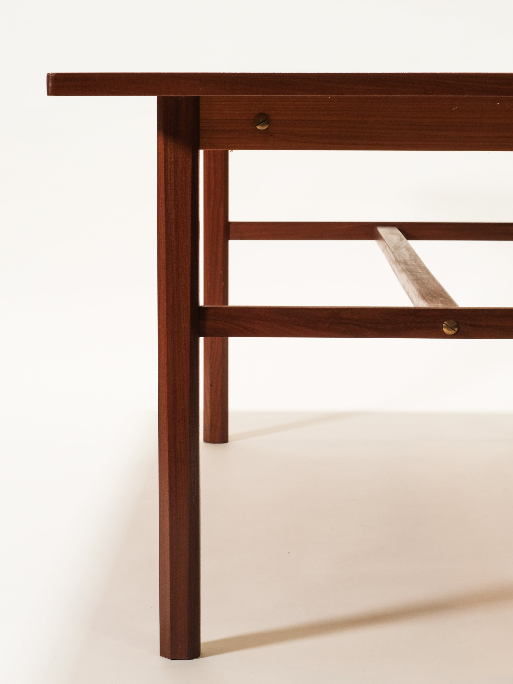 Large Mid-Century Modern Teak Dining Table