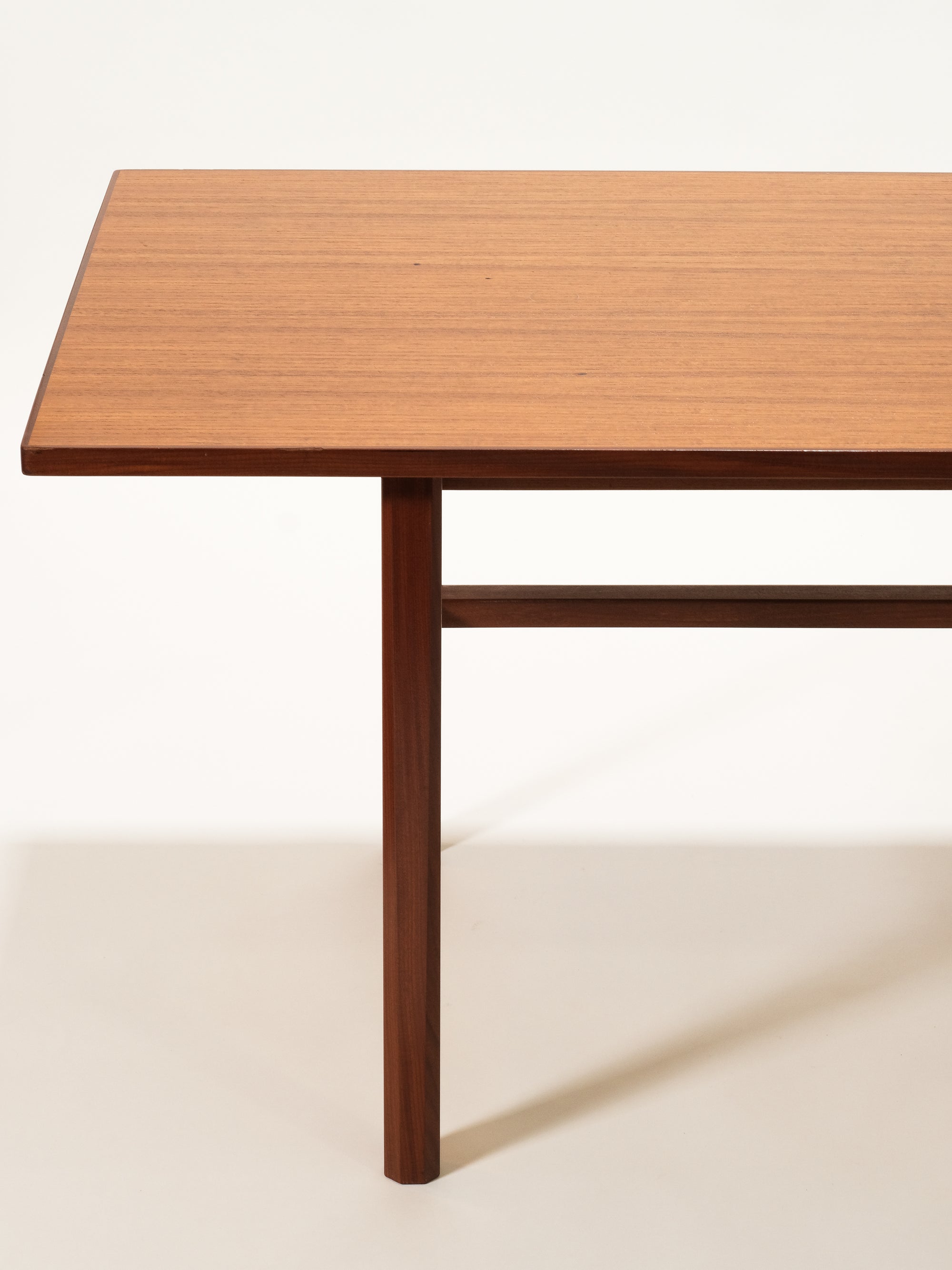Large Mid-Century Modern Teak Dining Table