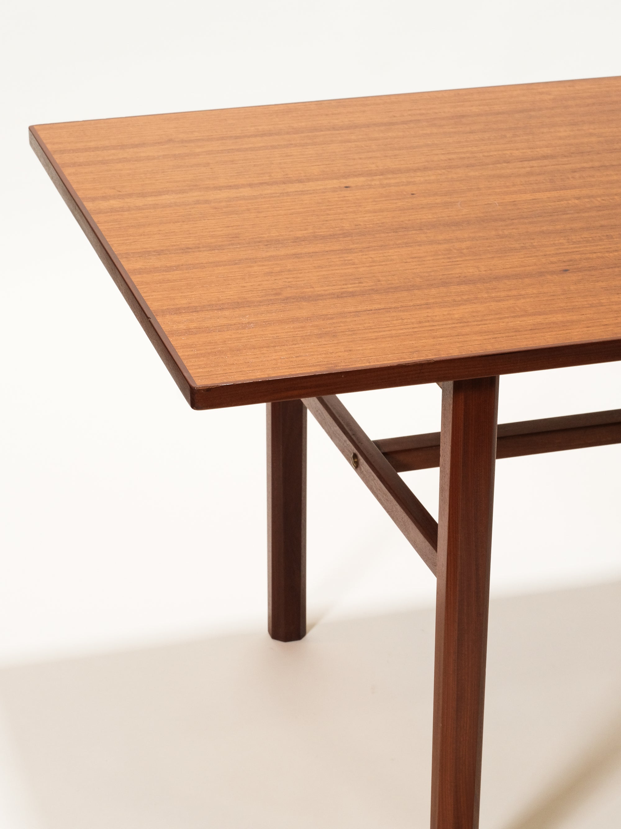 Large Mid-Century Modern Teak Dining Table