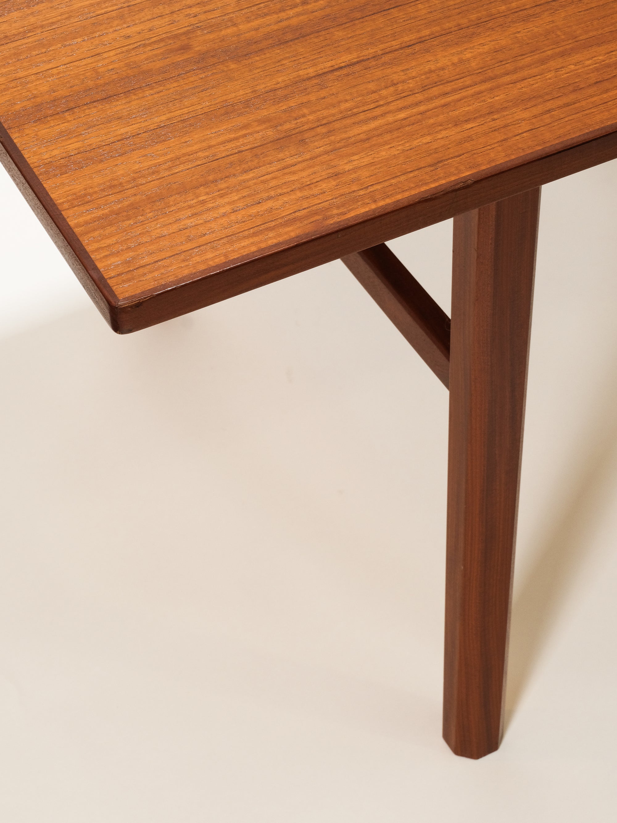 Large Mid-Century Modern Teak Dining Table