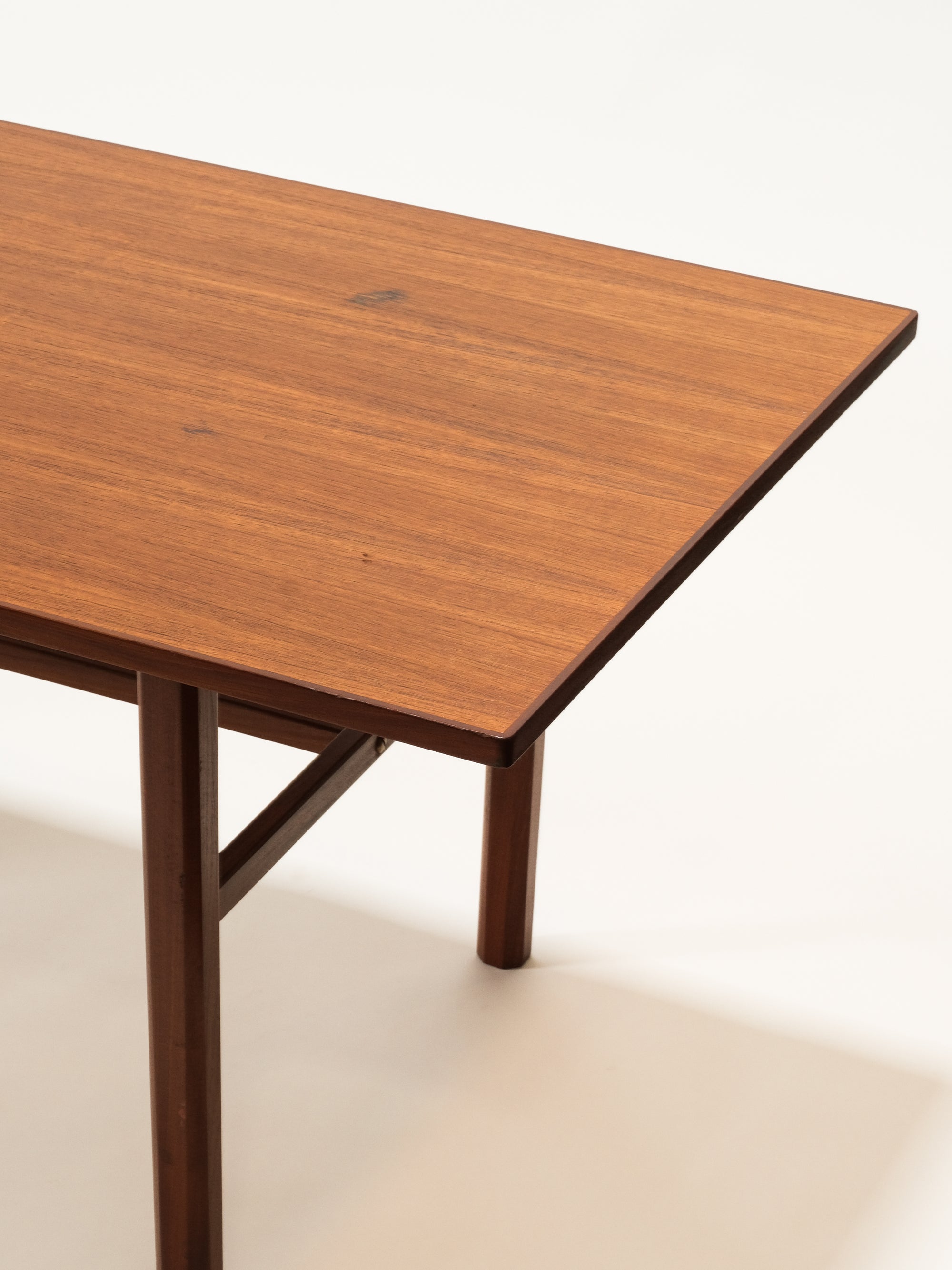 Large Mid-Century Modern Teak Dining Table