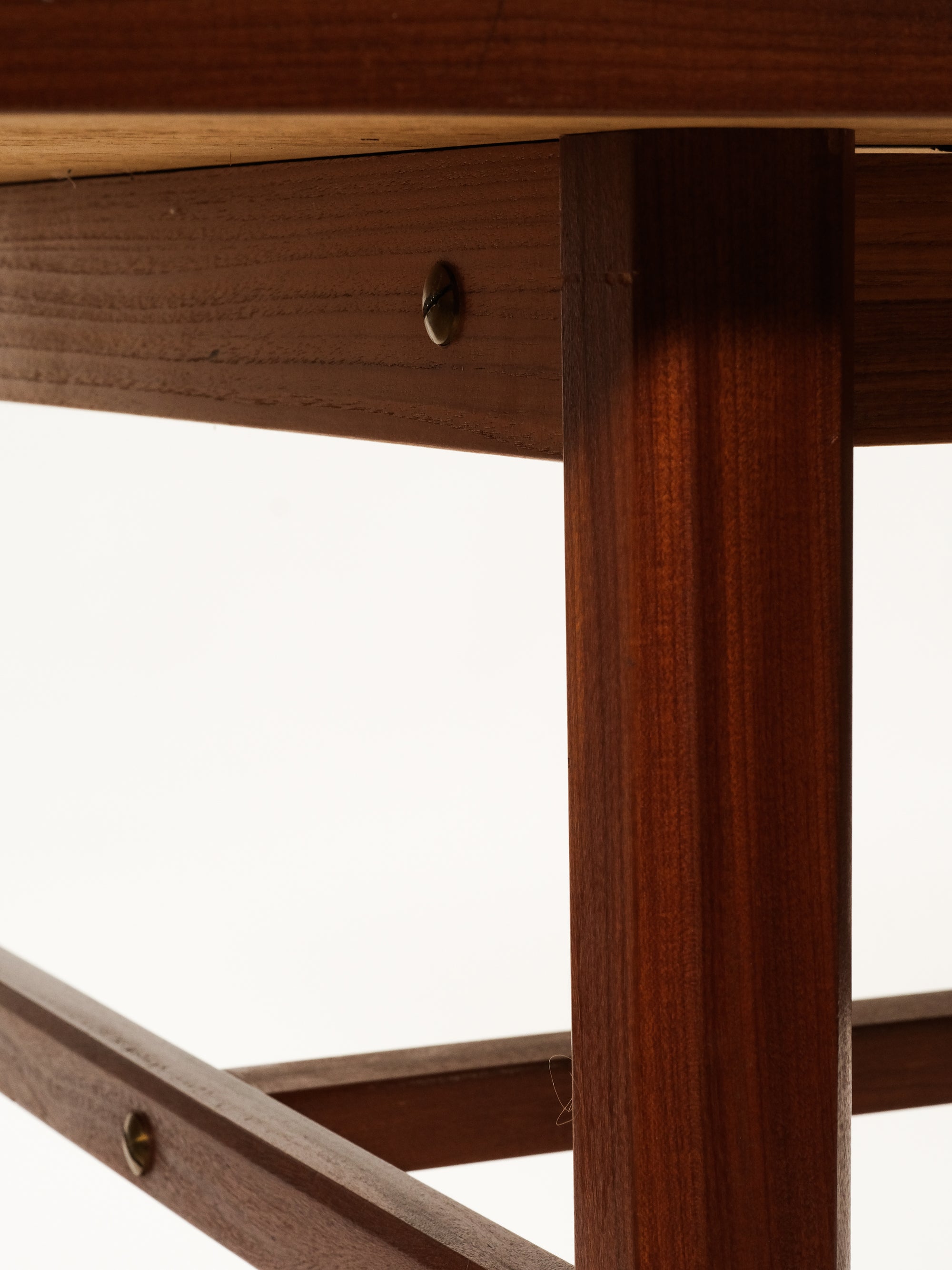 Large Mid-Century Modern Teak Dining Table