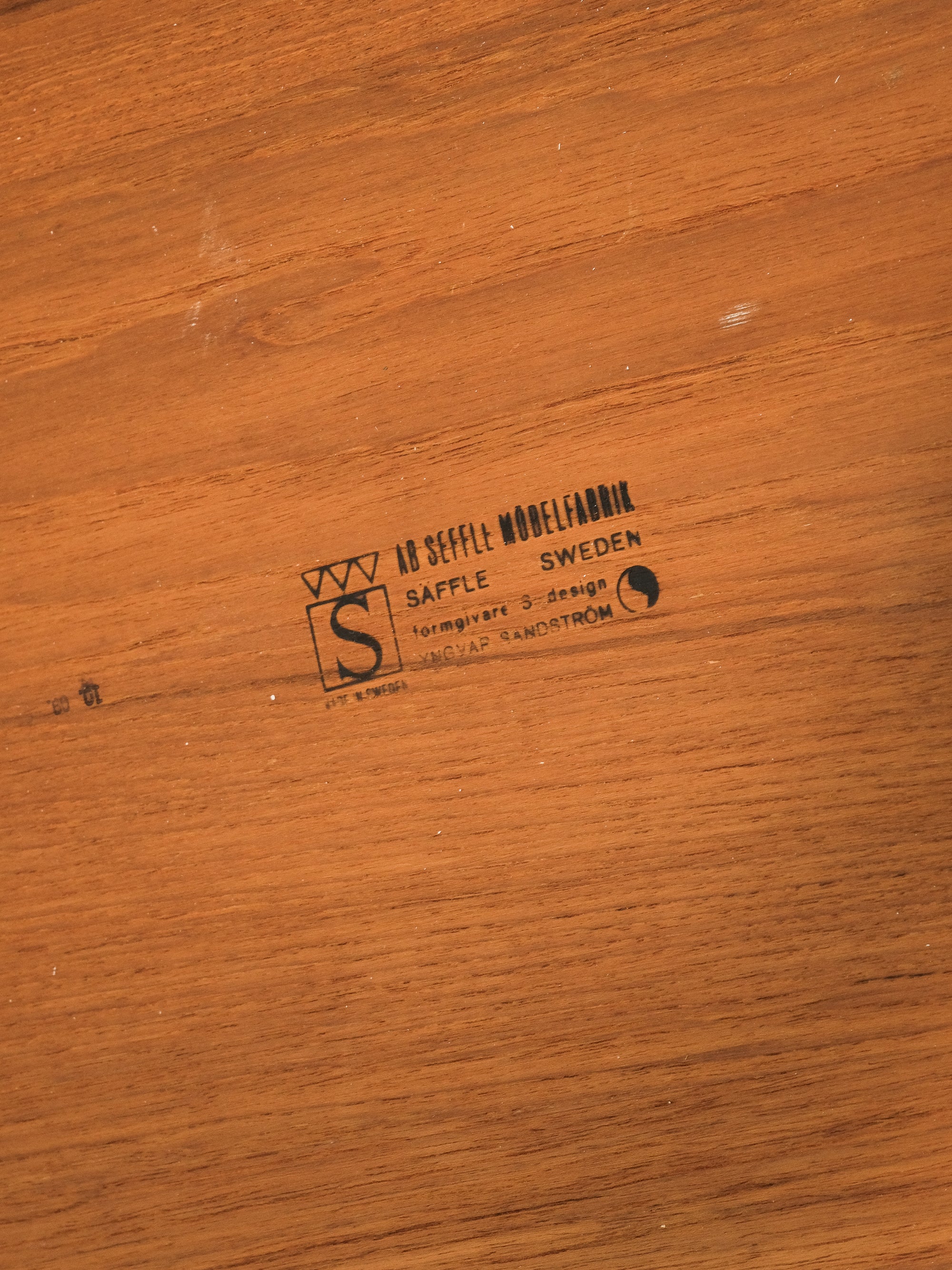 Teak Coffee Table by Yngvar Sandström for Seffle Möbelfabrik, 1960s