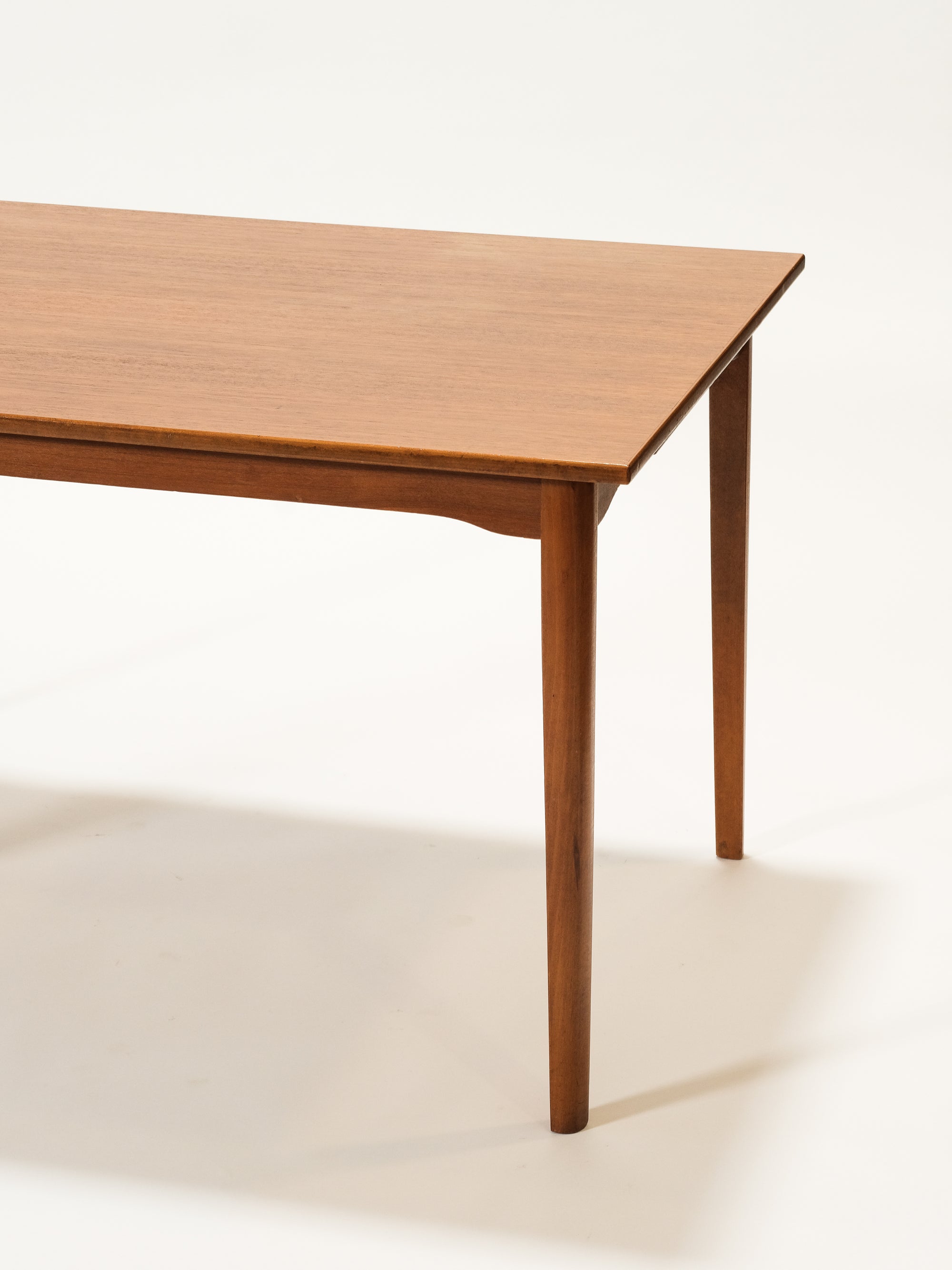 Scandinavian Teak Extendable Dining Table, 1960s