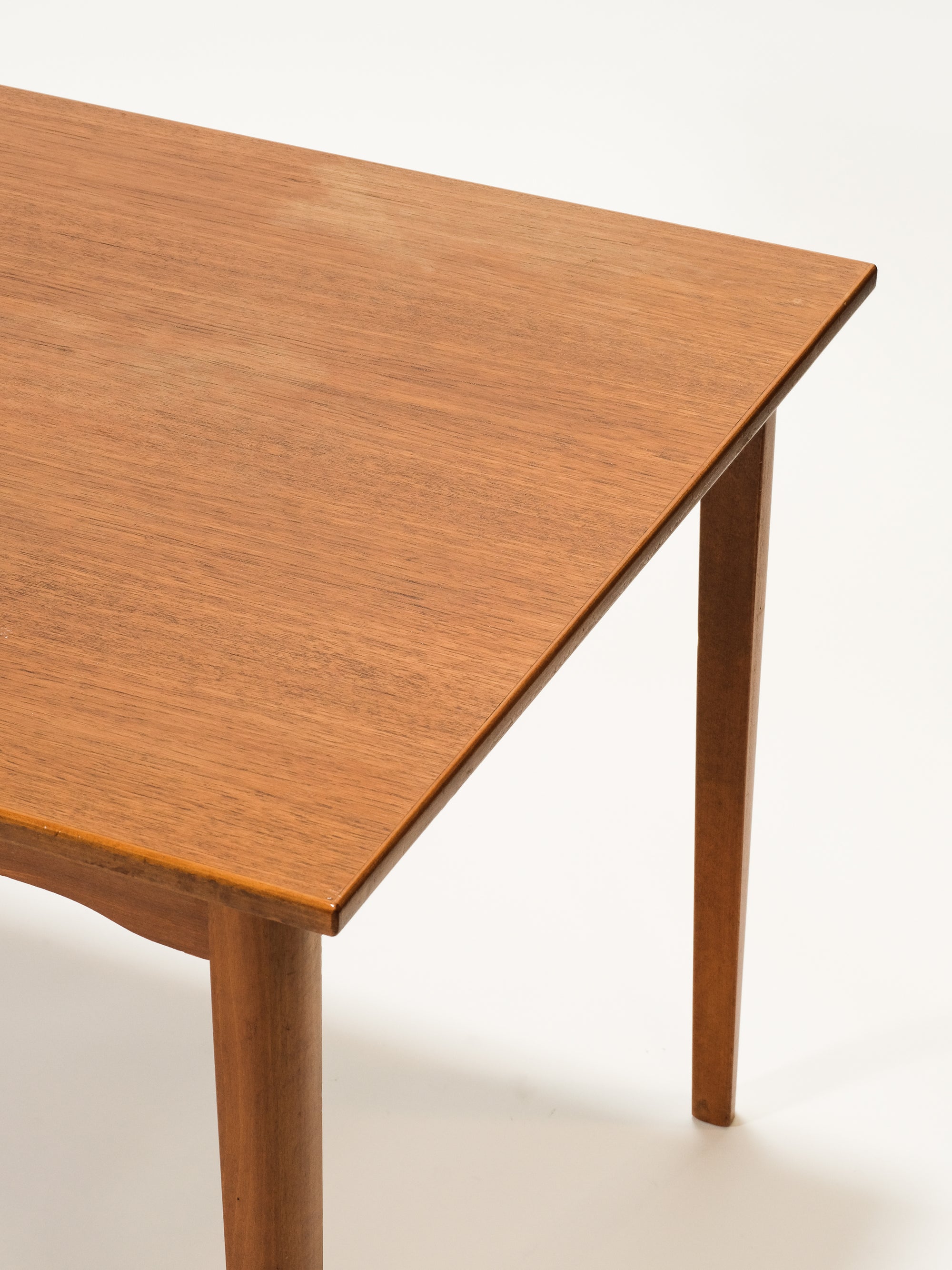 Scandinavian Teak Extendable Dining Table, 1960s