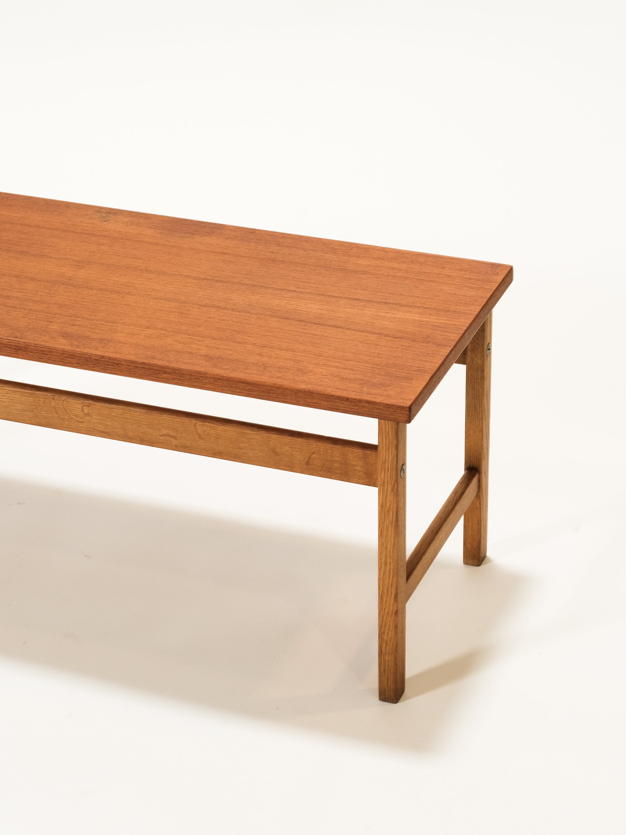 Scandinavian Mid-Century Teak &amp; Oak Coffee Table