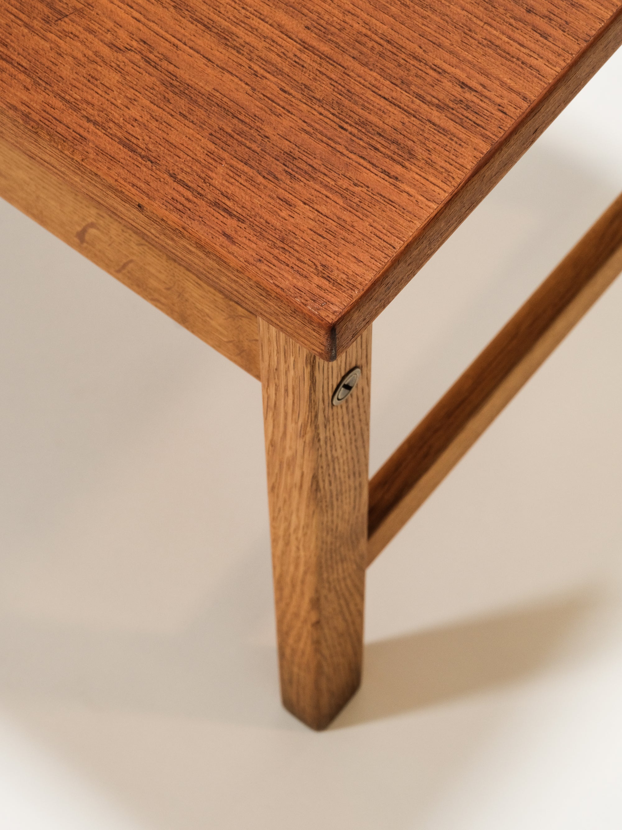 Scandinavian Mid-Century Teak &amp; Oak Coffee Table