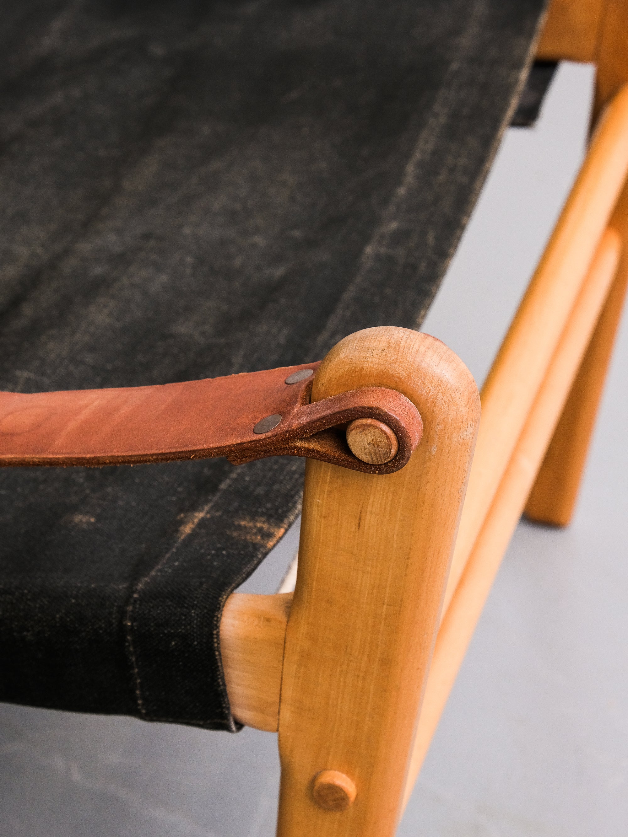 Swedish &#39;Cikada&#39; Safari Chairs by Bengt Ruda, 1960s, Set of 2