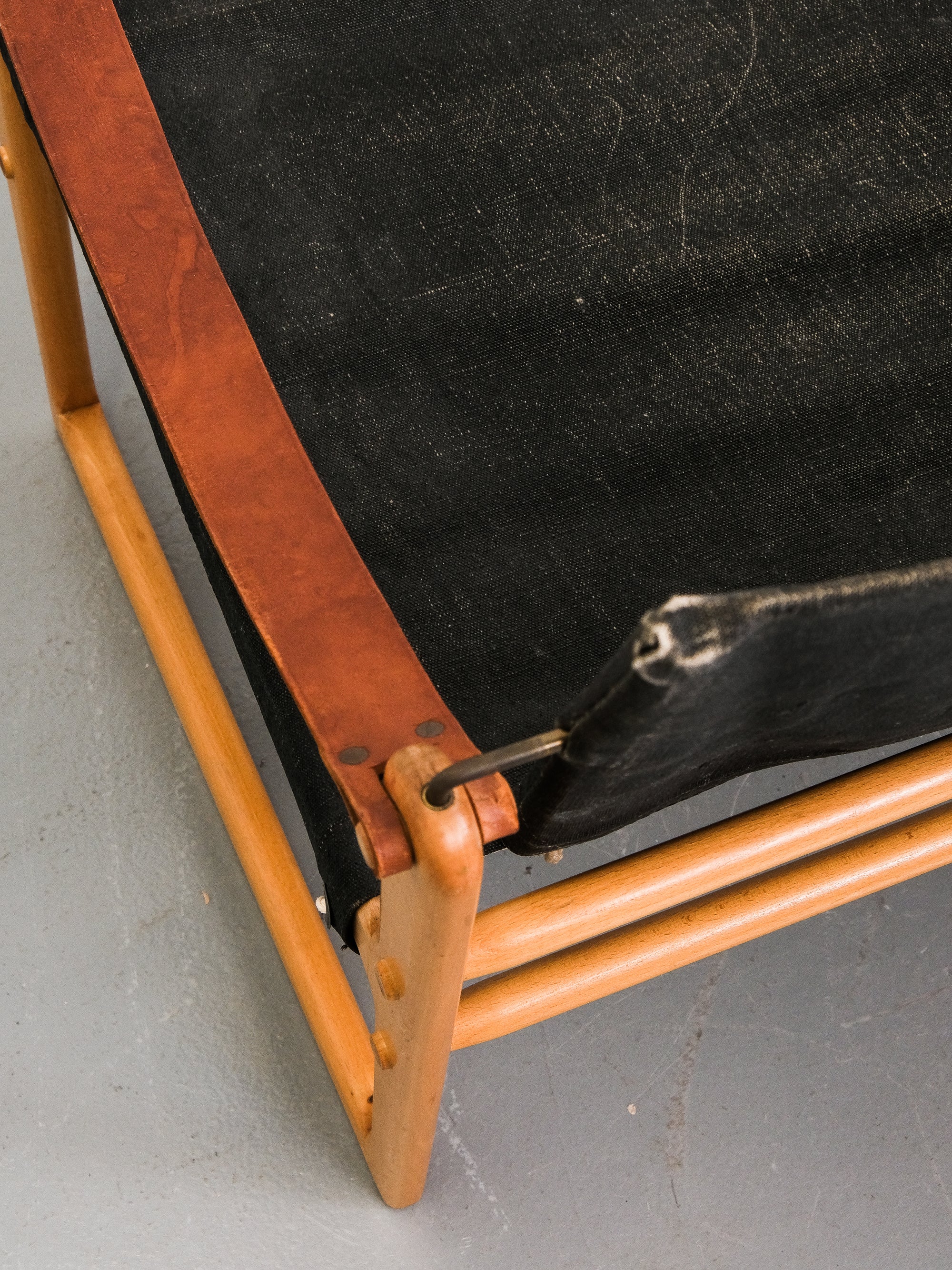 Swedish &#39;Cikada&#39; Safari Chairs by Bengt Ruda, 1960s, Set of 2