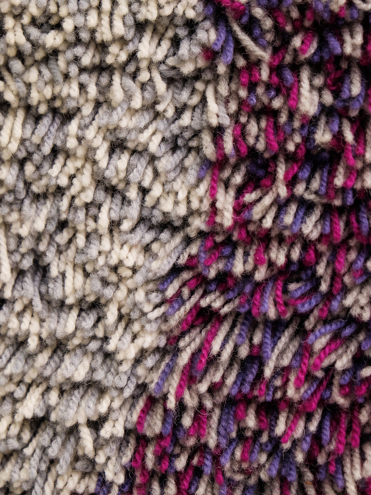 &quot;Kuunkivet&quot; Rya Wool Rug, Designed by Tuula Saarenpää