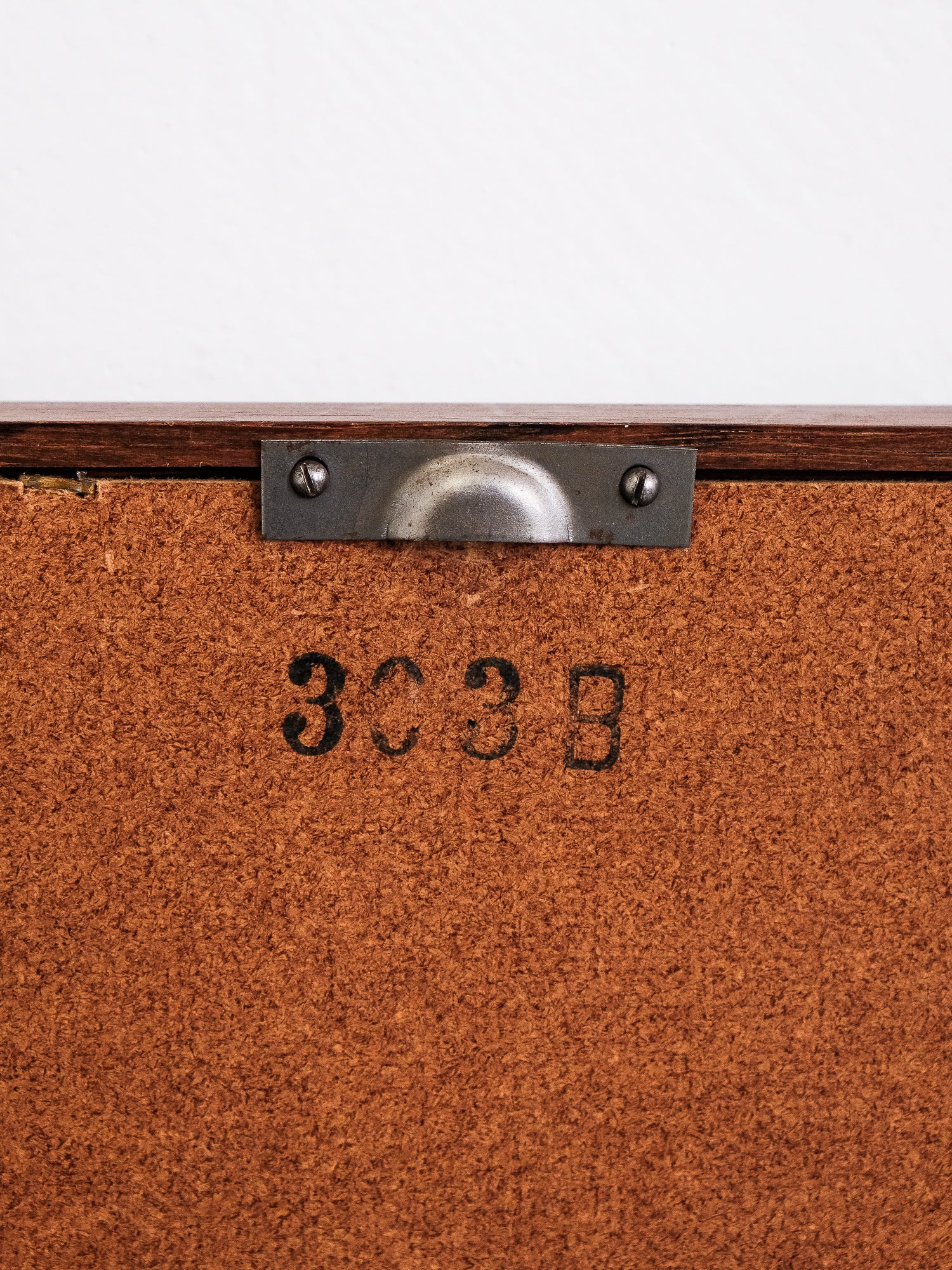 Danish Mid-Century Modern Rosewood Wall Mirror