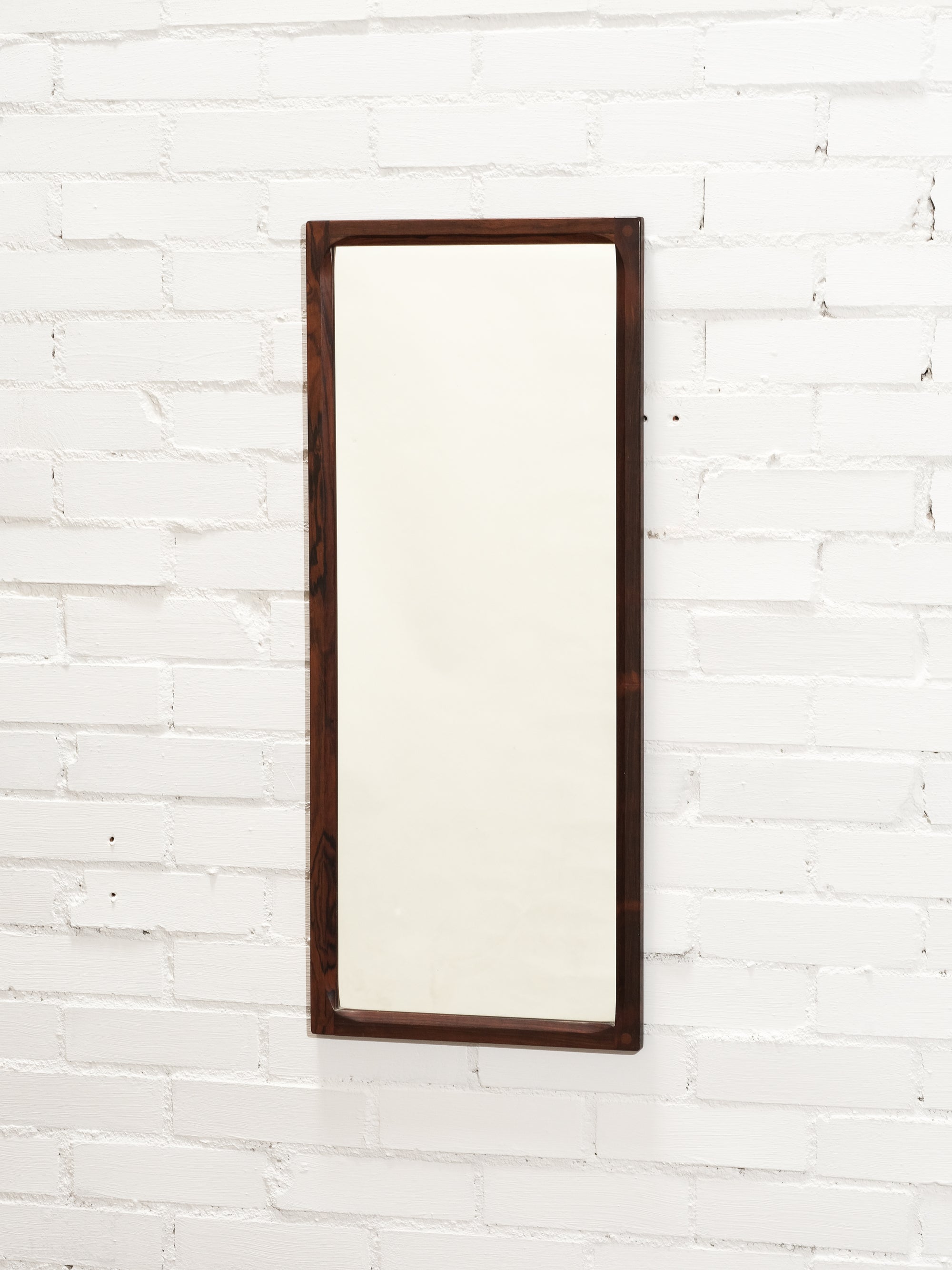 Rosewood Mirror by Kai Kristiansen for Aksel Kjersgaard, 1960s