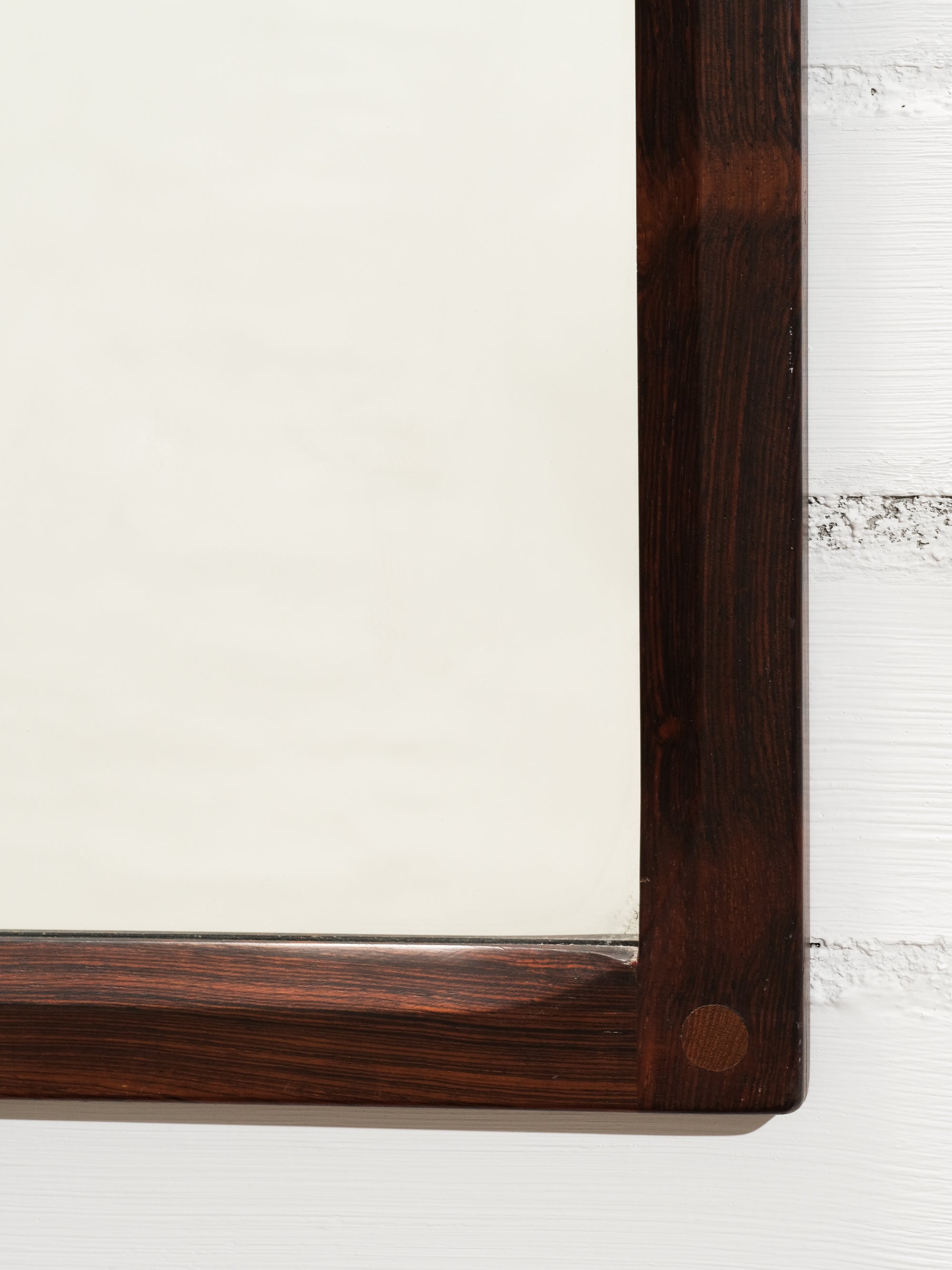 Rosewood Mirror by Kai Kristiansen for Aksel Kjersgaard, 1960s