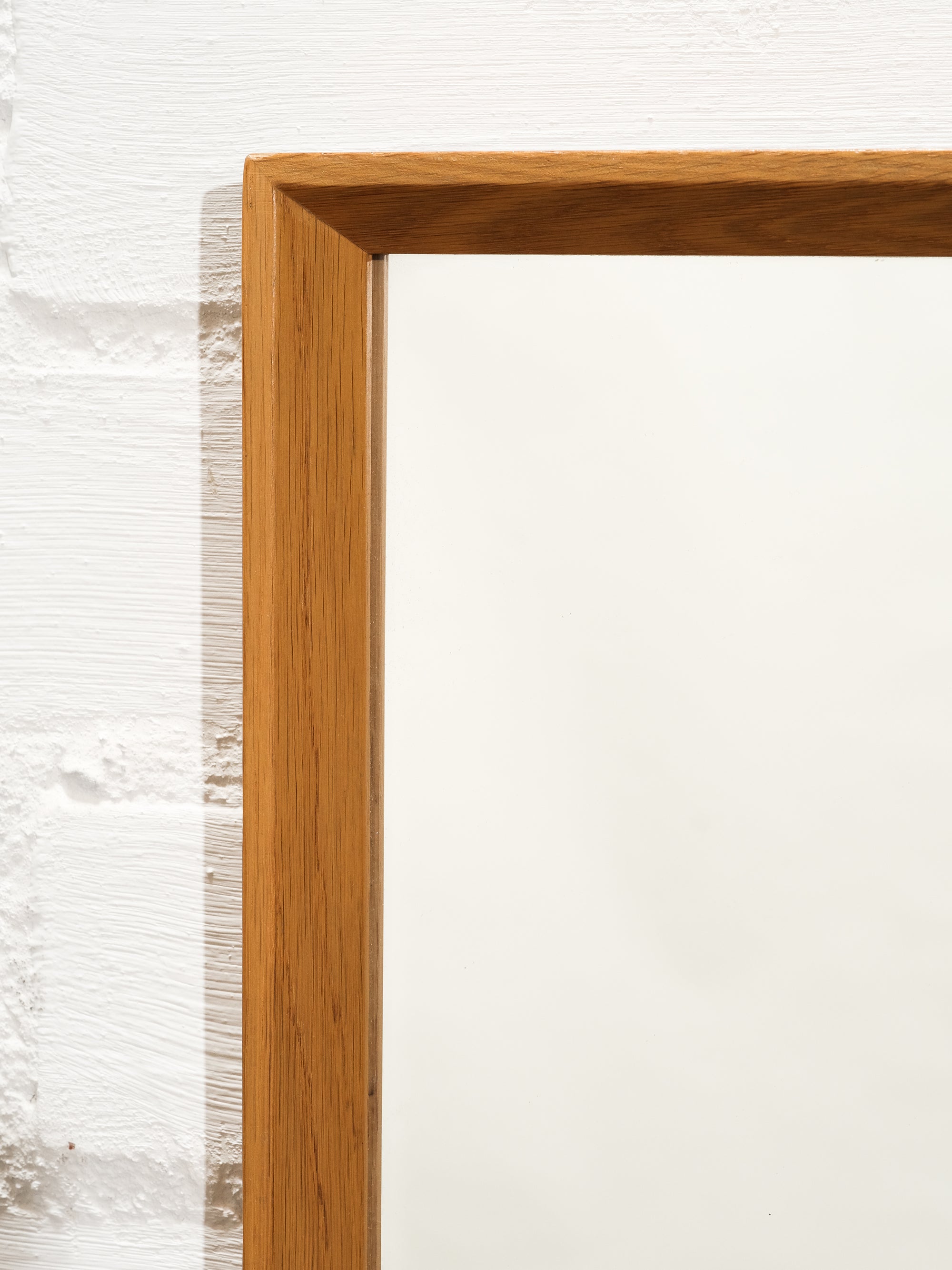 Oak Framed Mirror Model &quot;Rosita&quot;, Fröseke, AB Nybrofabriken, 1950s