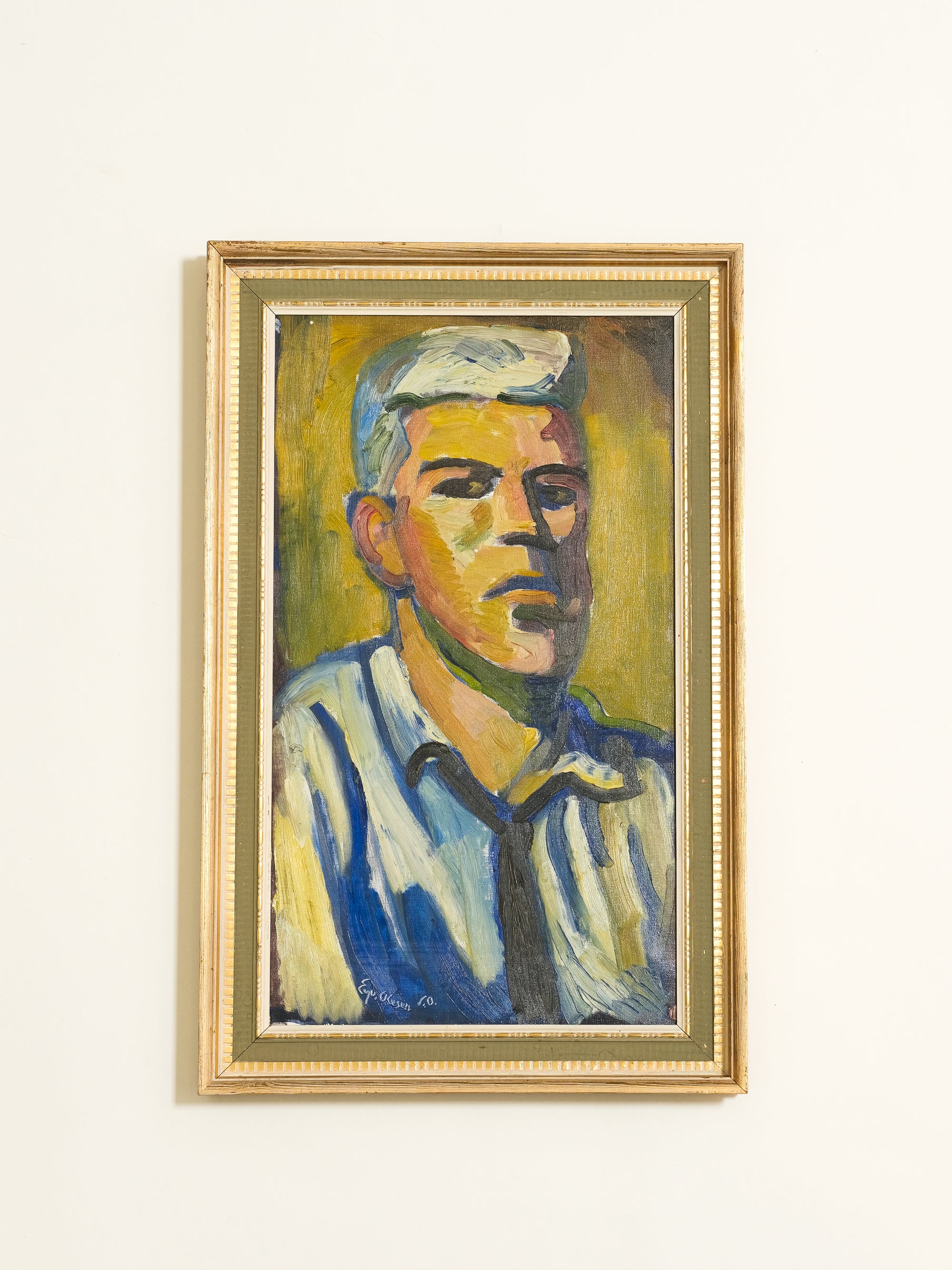 Portrait Painting, Eyvind Olesen |  47 x 73 cm