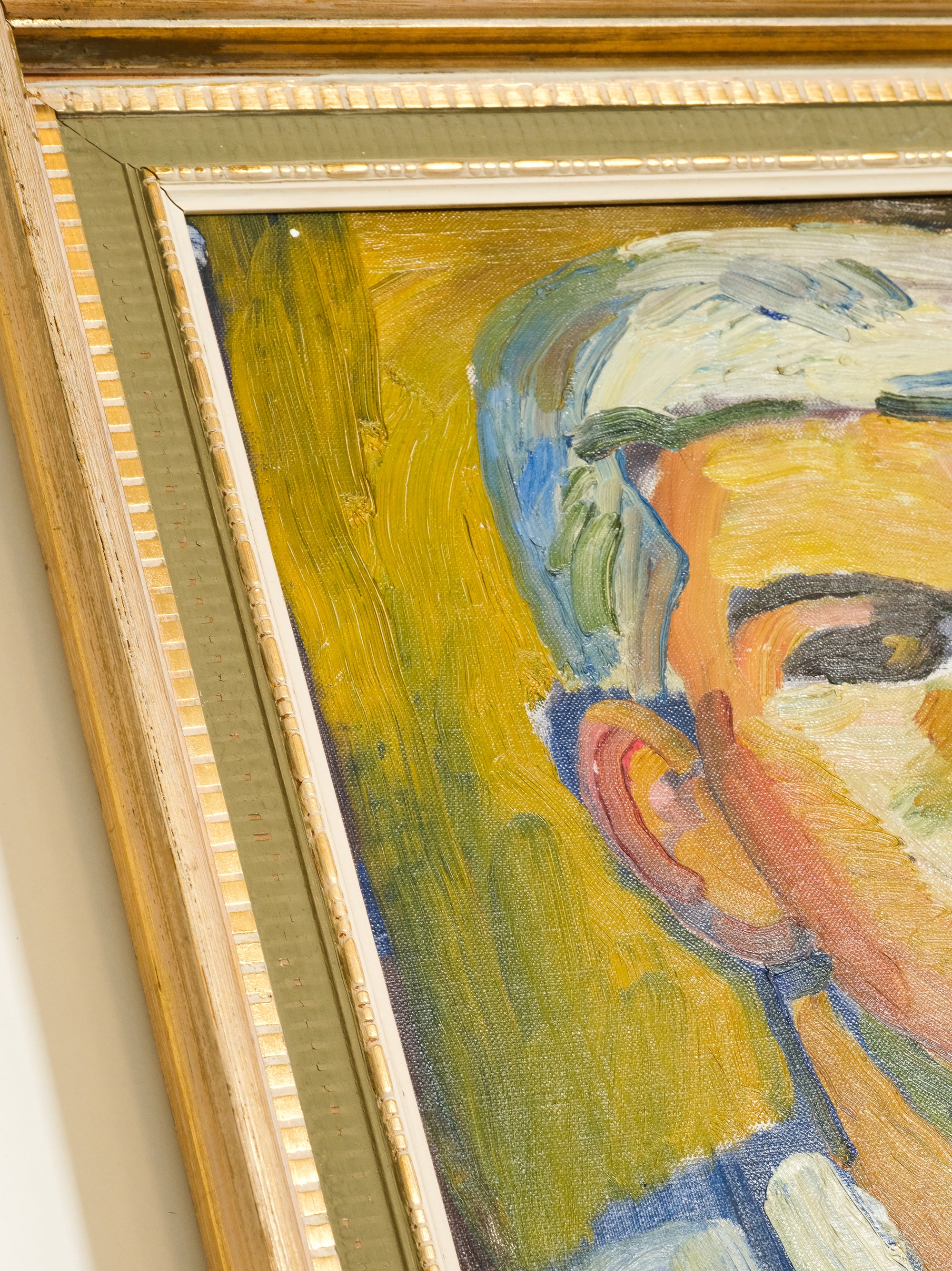 Portrait Painting, Eyvind Olesen |  47 x 73 cm