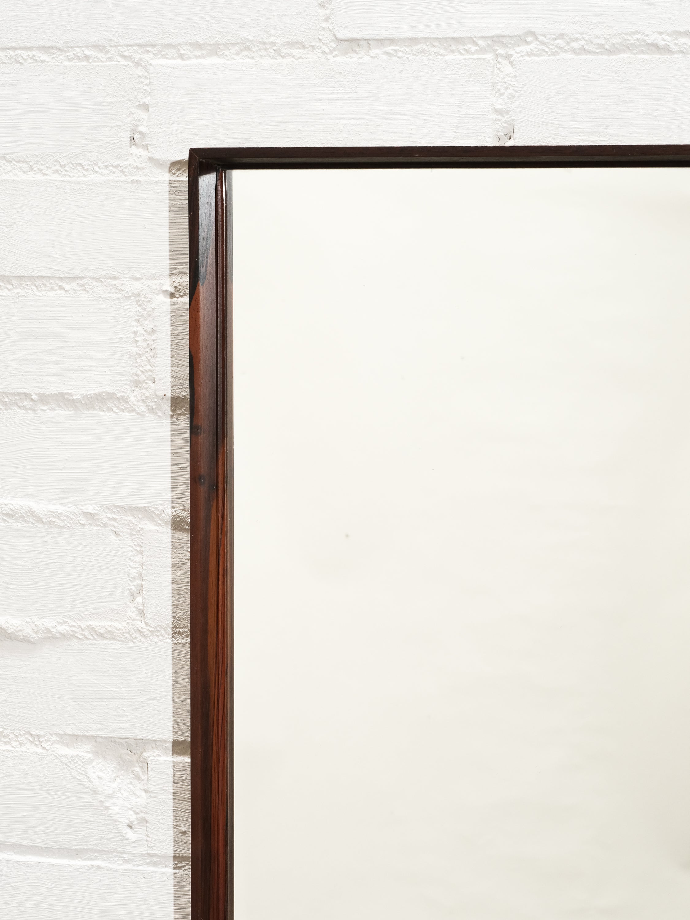 Rosewood Framed Wall Mirror