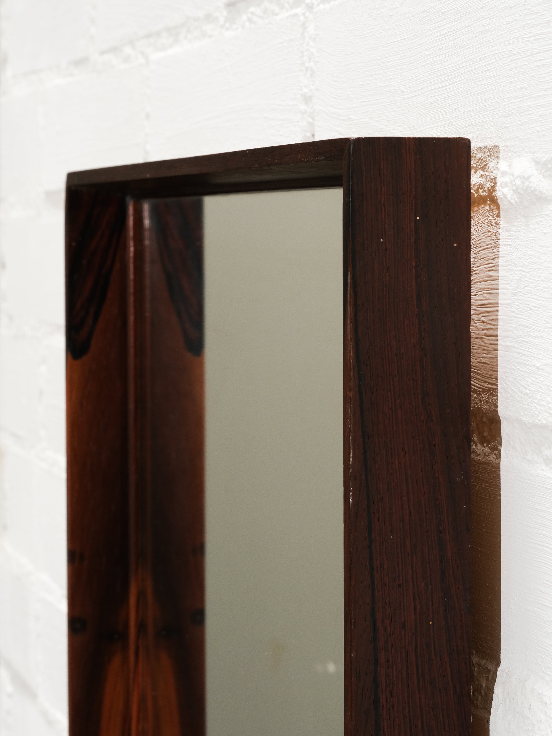 Rosewood Framed Wall Mirror